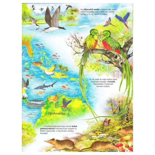 Képes atlasz gyermekeknek – Állatok és élőhelyek