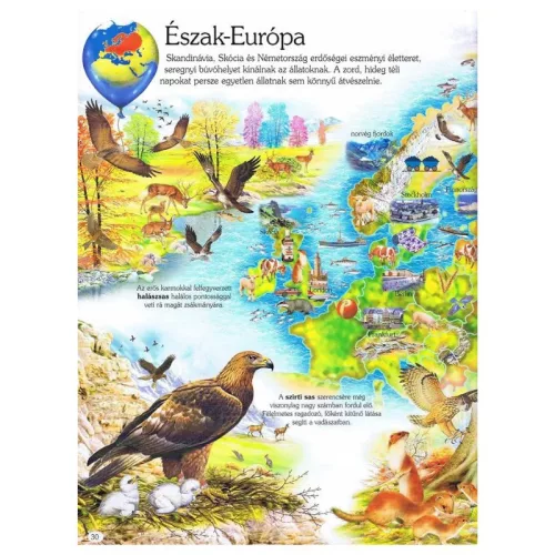 Képes atlasz gyermekeknek – Állatok és élőhelyek