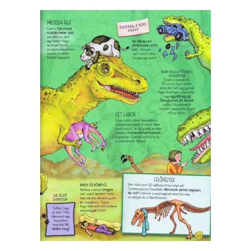 Szórakoztató tudomány - A dinoszauruszok élete
