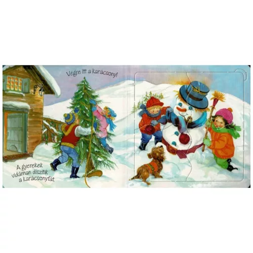 Karácsonyi kirakóskönyv (új)