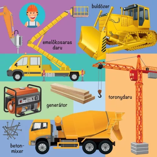 101 színes kép gépekről