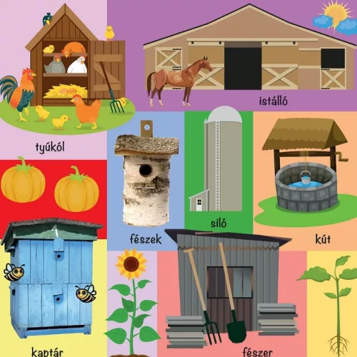 101 színes kép a tanyáról