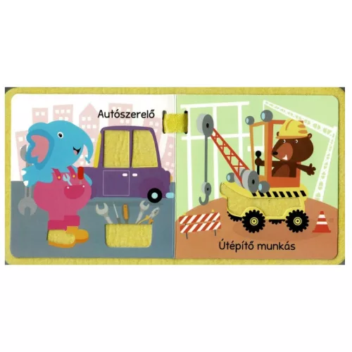 Puhakönyv csörgővel – Foglalkozások