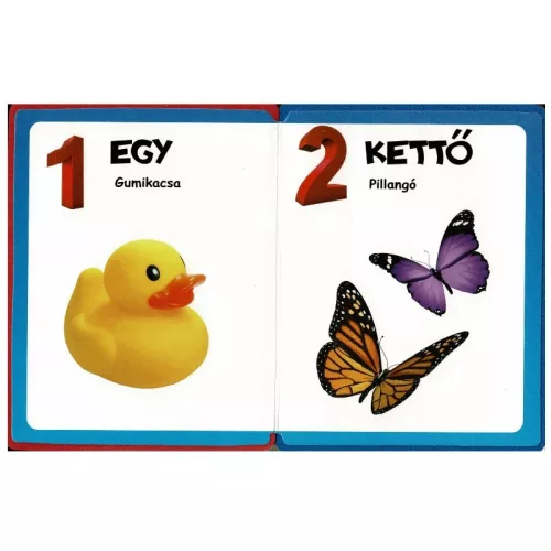 Szivacskönyv – Számok