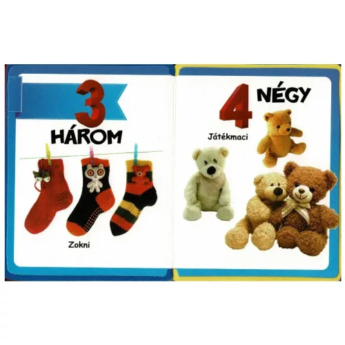 Szivacskönyv – Számok