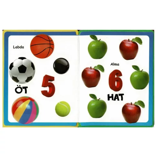 Szivacskönyv – Számok