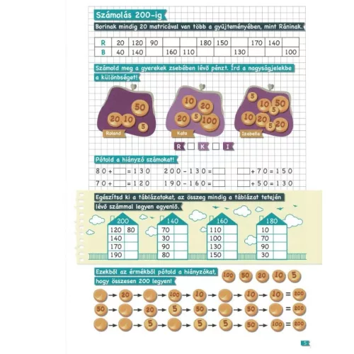 Tanoda - Gyakorlófeladatok harmadikosoknak 1.