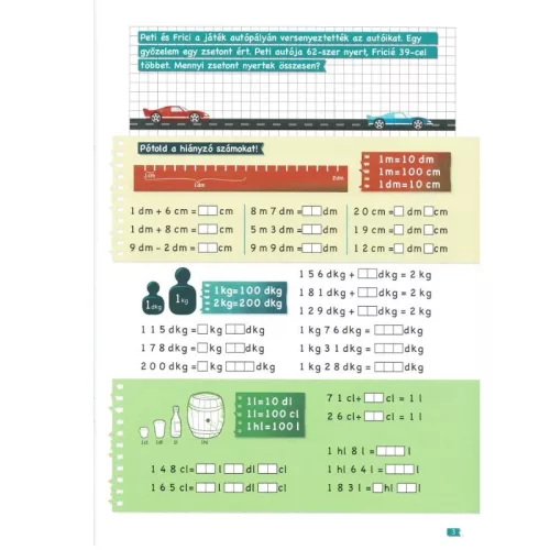 Tanoda – Gyakorlófeladatok harmadikosoknak 2.