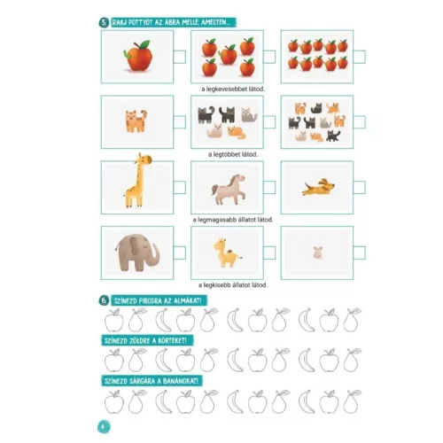 Minitanoda – Iskolaelőkészítő feladatok kiscsoportosoknak