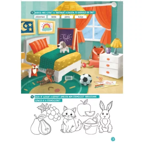 Minitanoda – Iskolaelőkészítő feladatok kiscsoportosoknak