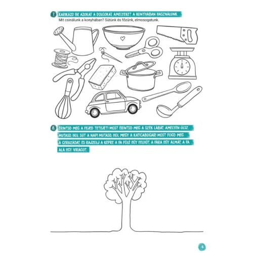 Minitanoda – Iskolaelőkészítő feladatok kiscsoportosoknak