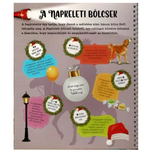 Zseblámpa könyv – A téli ünnepek nyomában