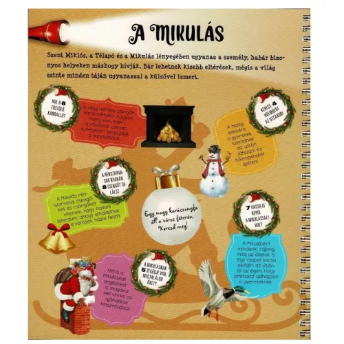 Zseblámpa könyv – A téli ünnepek nyomában