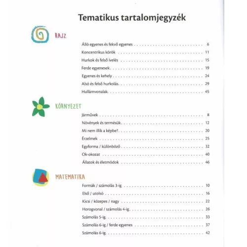 Készülünk az iskolára – 4-5 éveseknek