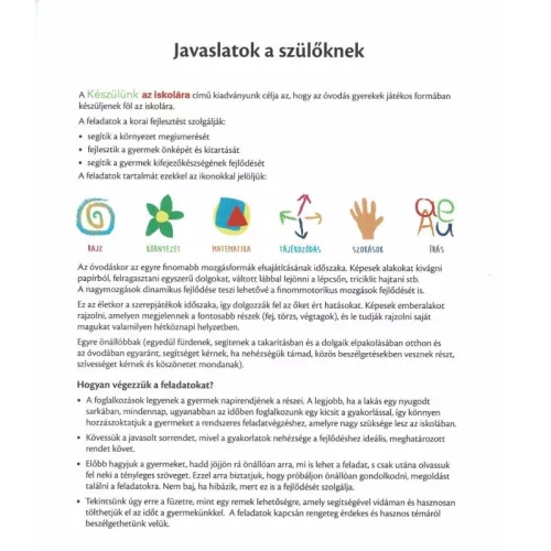 Készülünk az iskolára – 4-5 éveseknek