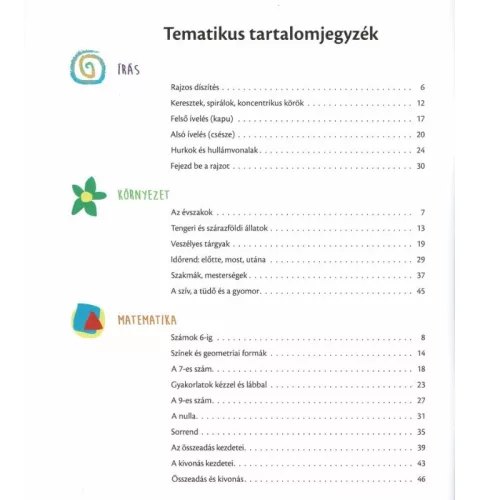 Készülünk az iskolára – 5-6 éveseknek