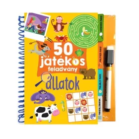 50 játékos feladványfüzet – Állatok