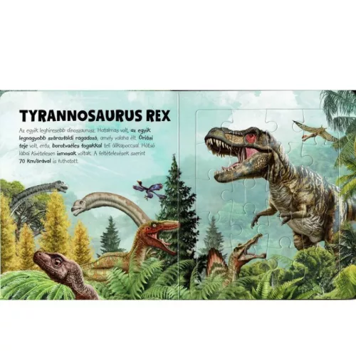 Szuper puzzle – Dinoszauruszok