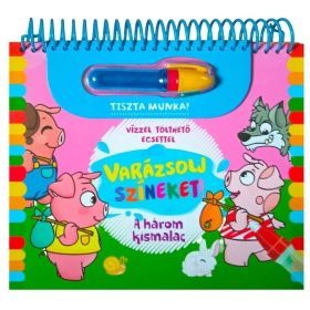 Varázsolj színeket! – A három kismalac