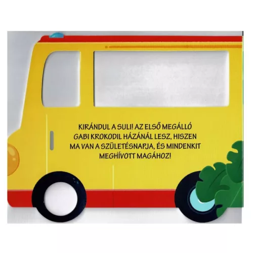 Utazz velünk az iskolabuszon – hangmodulos könyv