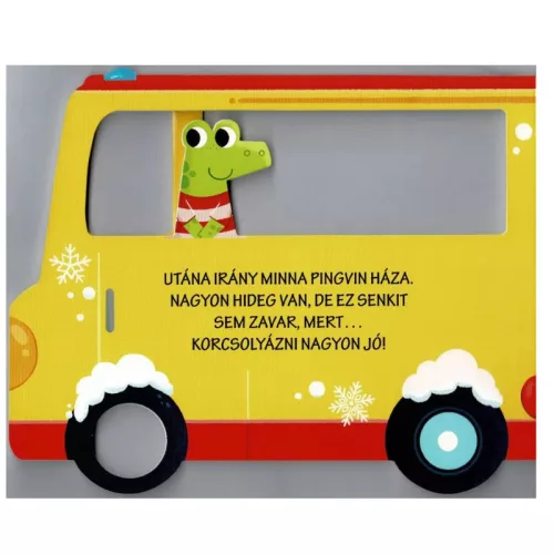 Utazz velünk az iskolabuszon – hangmodulos könyv