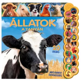20 hang – Állatok a tanyán – hangmodulos könyv