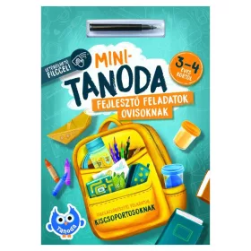 Minitanoda letörölhető filccel – 3-4 éves kortól
