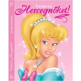 Színezz hercegnőket! - Hamupipőke