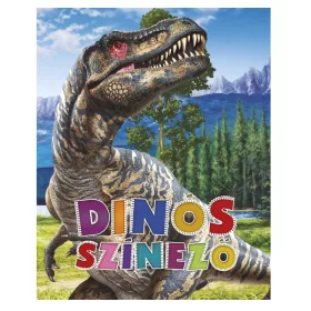 Dinós színező kifestőkönyv
