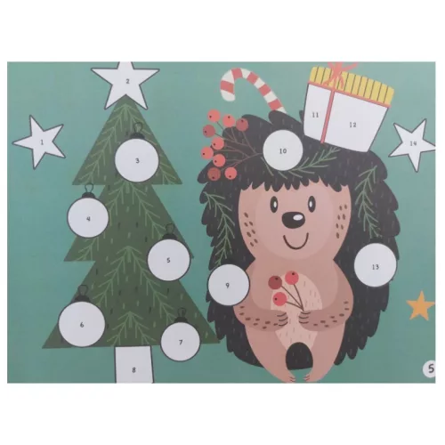 Számos matricásfüzet – Karácsony