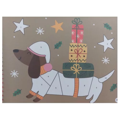 Számos matricásfüzet – Karácsony