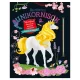 Rejtőzködő unikornisok 2. – Kifestőfüzet kaparós és színezős oldalakkal