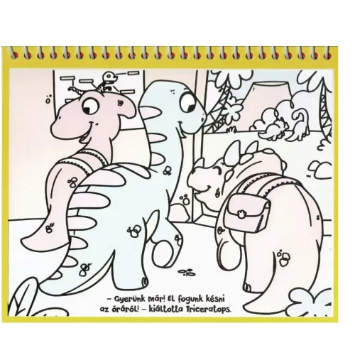 Varázsolj színeket! – Dinoszauruszok