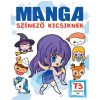 Manga színező kicsiknek