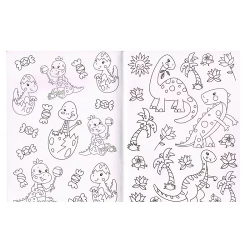 Gyémántos kifestő – Dinoszauruszok