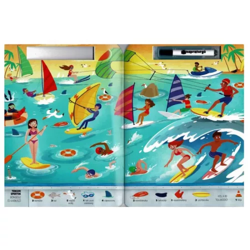 Böngéssz és karikázz! - A sportpályán