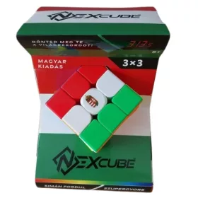 Nexcube bűvös kocka logikai játék – Magyar zászlós kiadás (3x3-as)