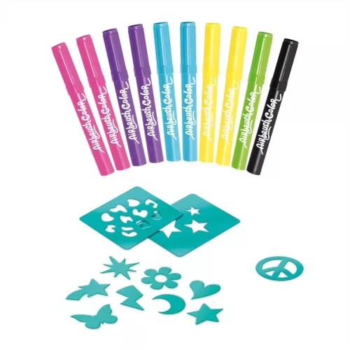 Airbrush Plush filcek – 8 db filctoll és 20 db sablon