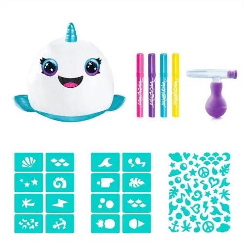 Canal Toys Style 4 Ever színezhető állatok kisvödörben – Narvál