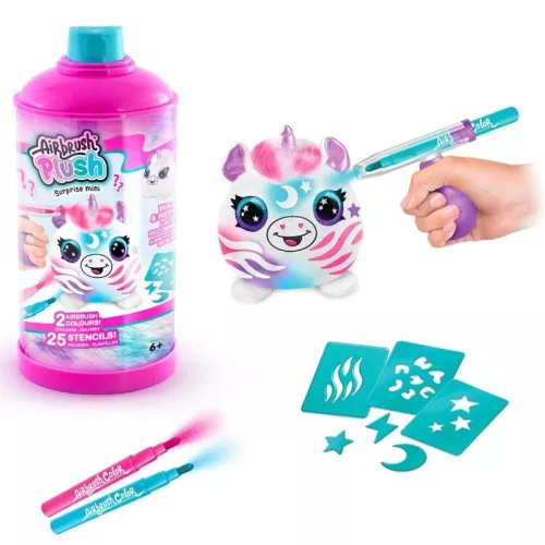 Canal Toys Airbrush Plush – Színezhető meglepetés állatka