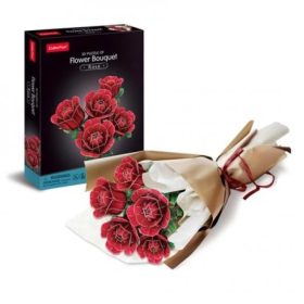 CubicFun Toys 3D puzzle – Rózsacsokor (120 db)