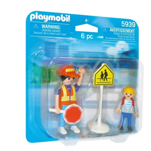 Playmobil Duo Pack 5939 Forgalomirányító és kisiskolás