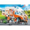 Playmobil City Life 70049 Mentőautó villogó fényekkel