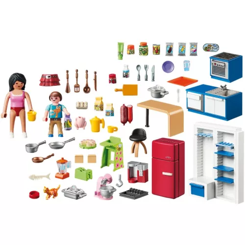 Playmobil Dollhouse 70206 Családi konyha
