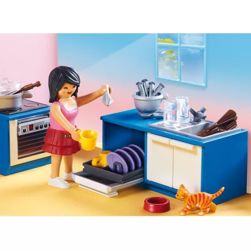 Playmobil Dollhouse 70206 Családi konyha