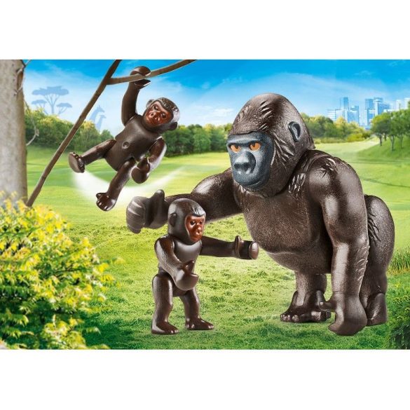 Playmobil Family Fun 70360 Gorilla Kicsinyeivel Playmobil