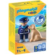 Playmobil 1.2.3. 70408 Kutyás rendőr