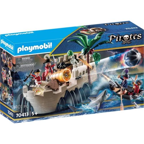 Playmobil Pirates 70413 Piros zubbonyos katonák erődje