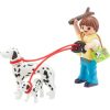 Playmobil City Life 70530 Kutyasétáltatás hordozható szett