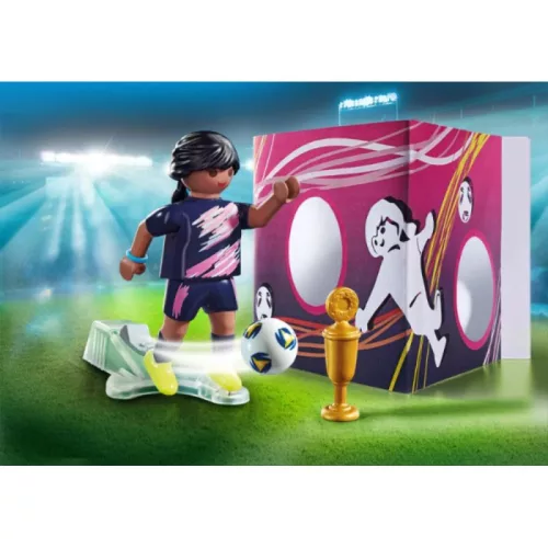 Playmobil Special Plus 70875 Focistanő kapufallal